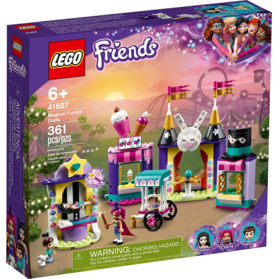 LEGO FRIENDS Les stands de la fête foraine magique 2021